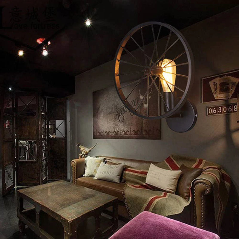 applique murale vintage loft rétro industrielle pour café bar restaurant