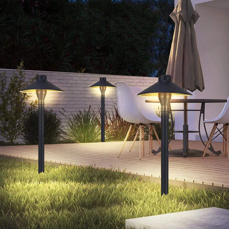 lumière extérieure LED étanche pour jardin et pelouse