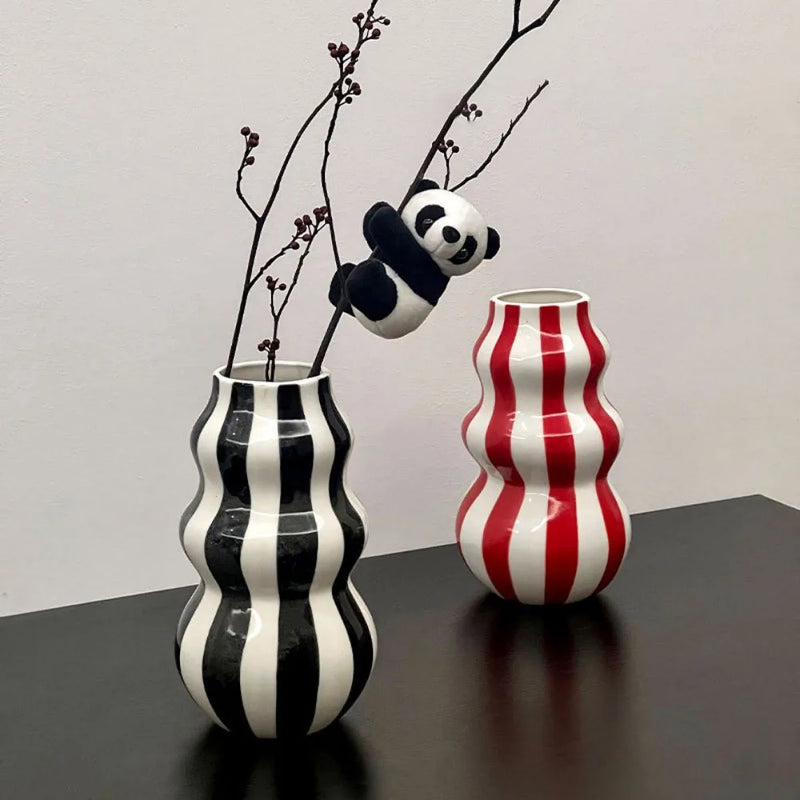 vase en céramique nordique pour décoration et cadeaux