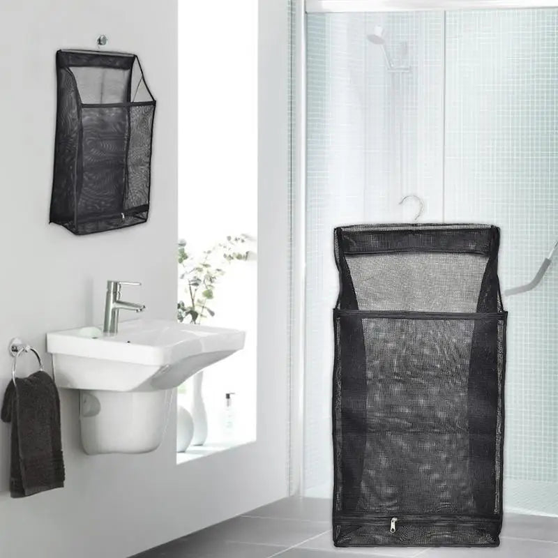 panier à linge pliable suspendu pour rangement pratique