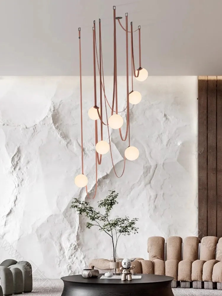 suspension design italien pour un intérieur minimaliste élégant