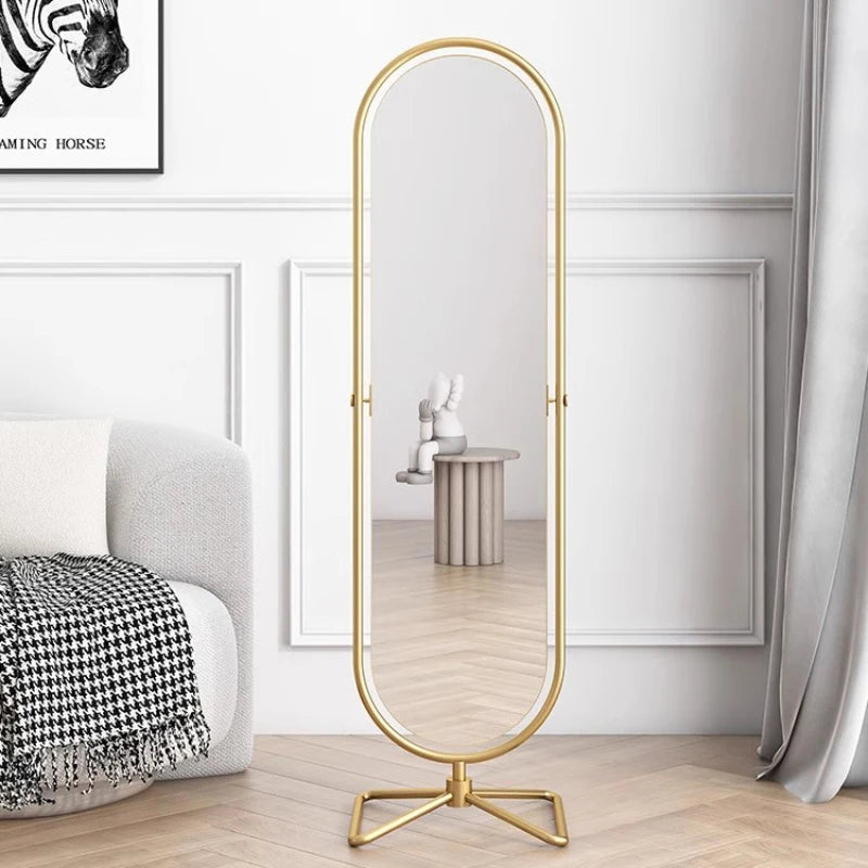 miroir de vanité de luxe grand format pour décoration intérieure