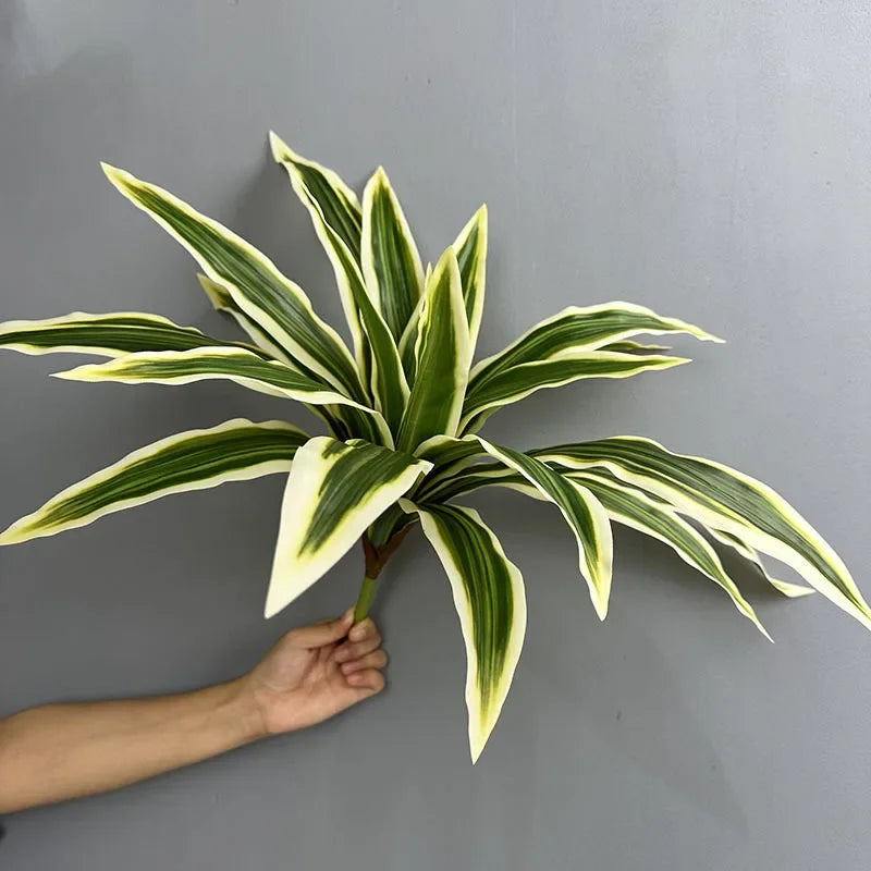 agave artificiel 15 feuilles décoration florale pour intérieur