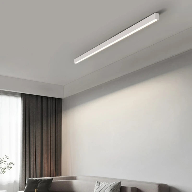 plafonnier led minimaliste ajustable en aluminium