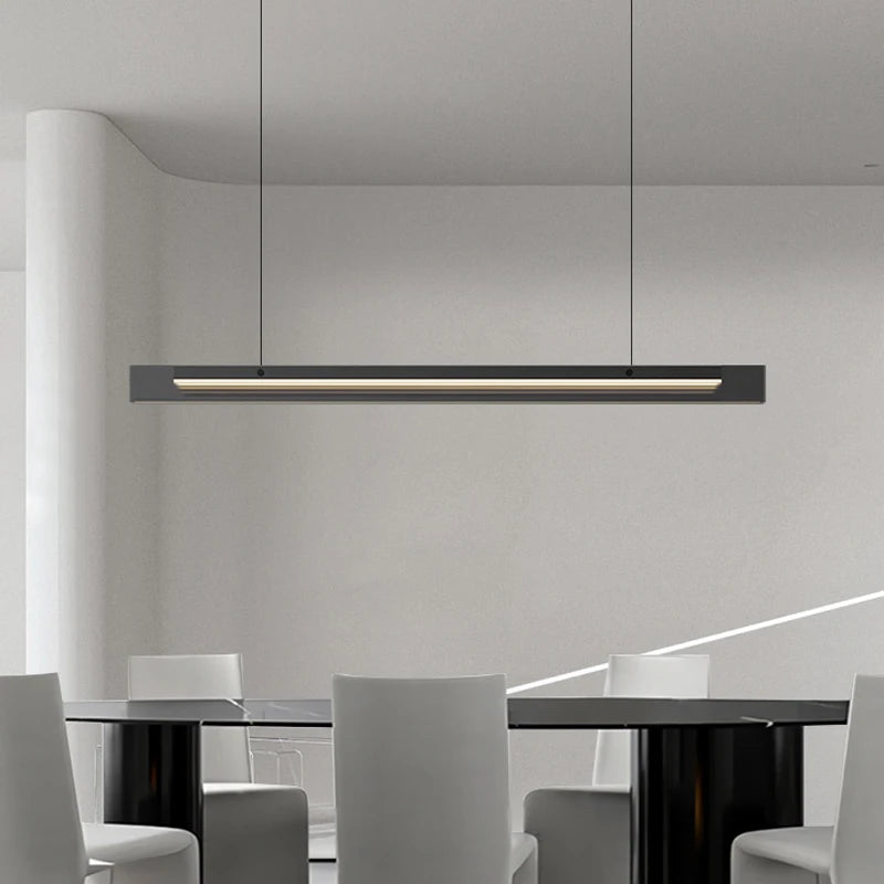 suspension à led minimaliste moderne pour bar bureau et cuisine