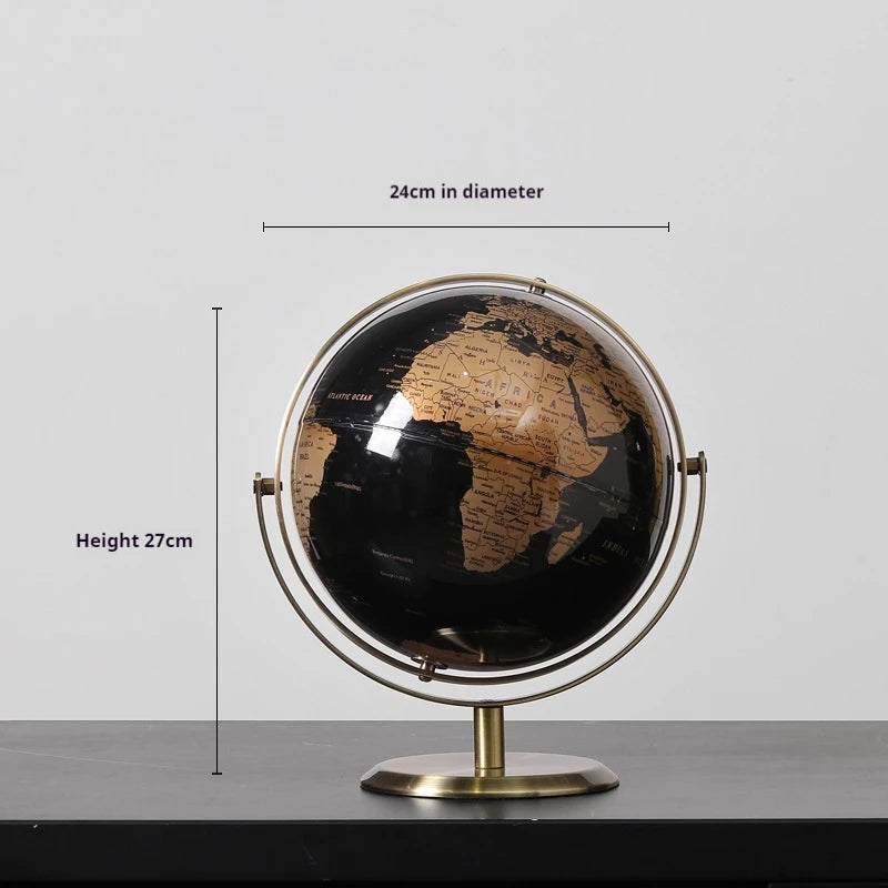 globe terrestre rotatif éducatif pour apprendre la géographie