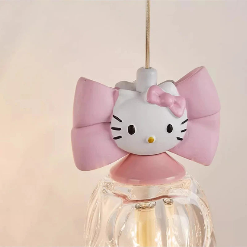 lampe de chevet chaton mignon pour chambre d'enfant décorative