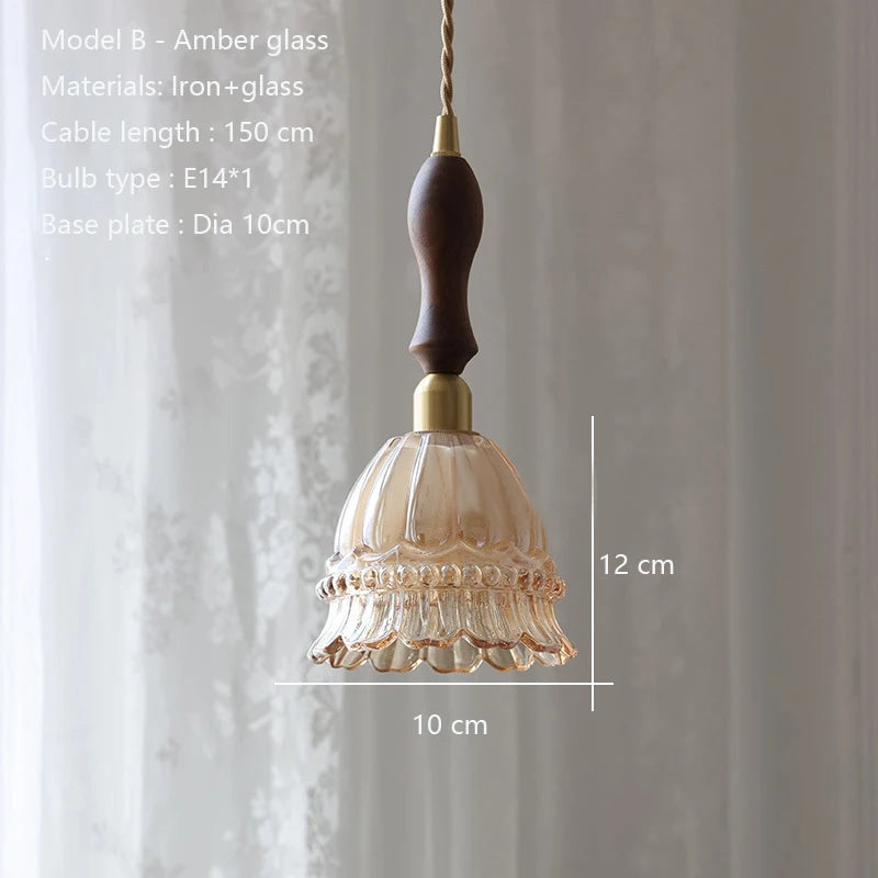 lustre minimaliste moderne en verre pour éclairage intérieur