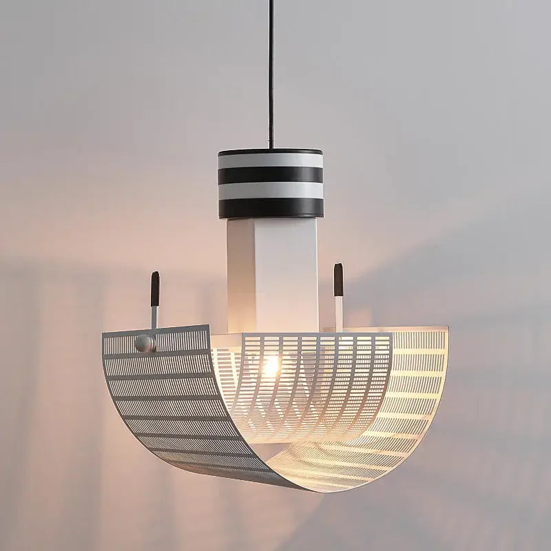 lustre led moderne en fer pour décoration intérieure