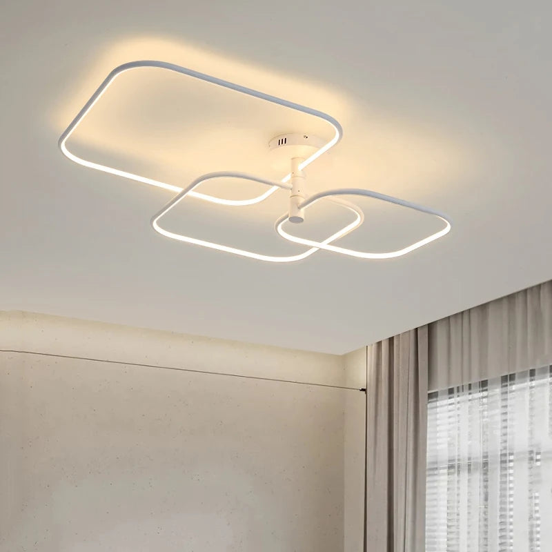 lustre led créatif moderne de luxe pour éclairage intérieur