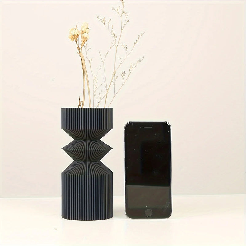 vase nordique en plastique design élégant pour décoration intérieure