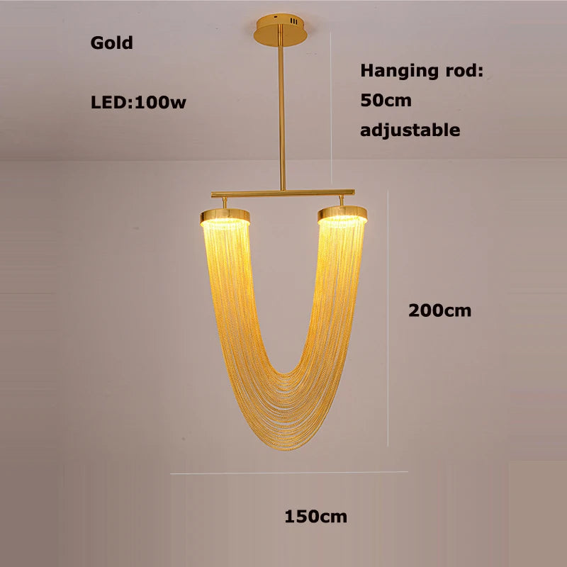 lustre vintage à led éclairage tendance pour intérieur