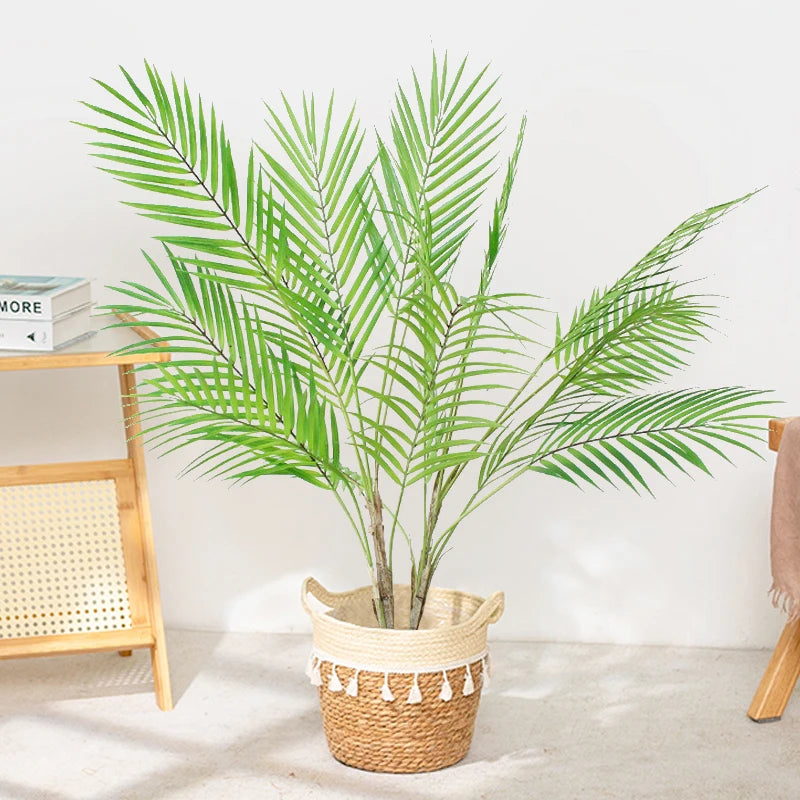 palmier artificiel monstera et fougère pour décoration intérieure extérieure