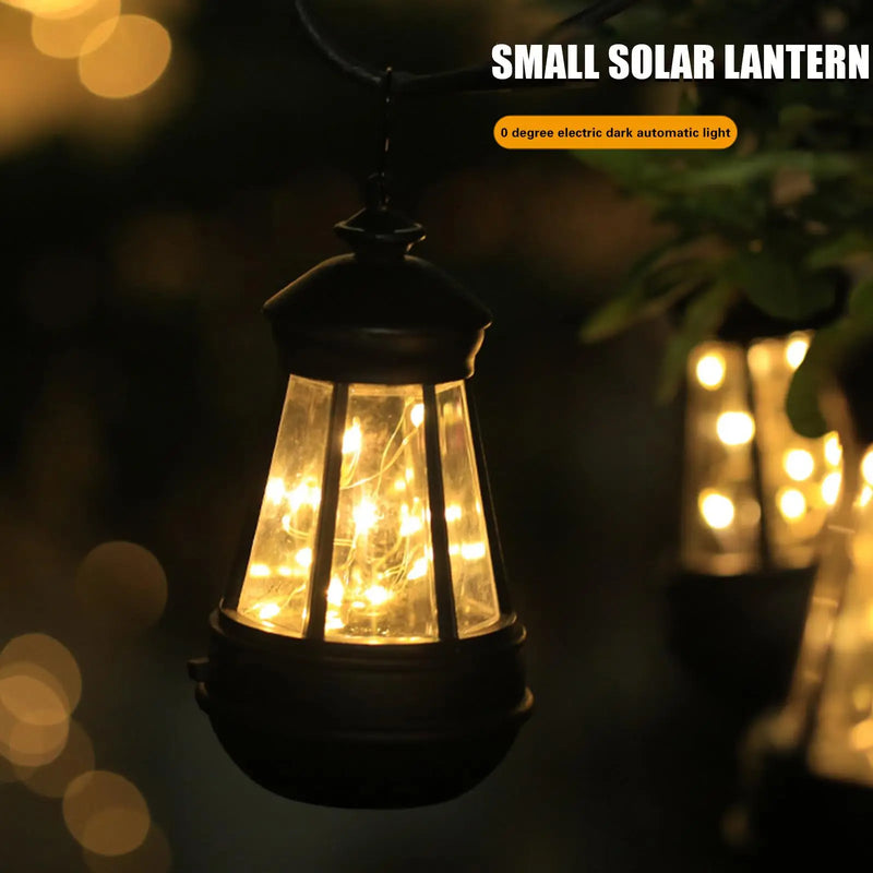 lampes solaires étanches rétro pour extérieur jardin et décoration