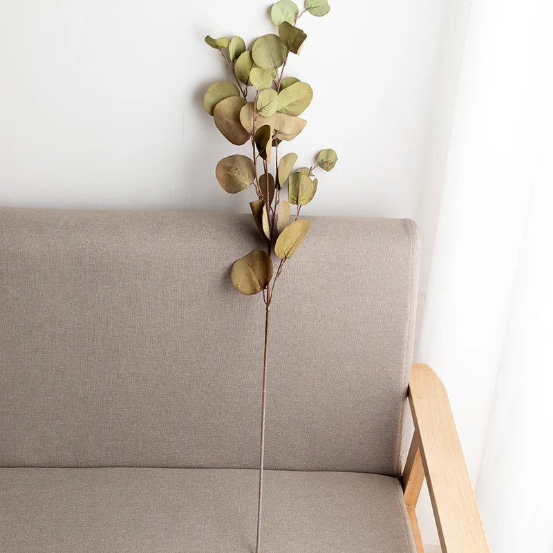 plante artificielle eucalyptus pour décoration automnale et arrangements DIY