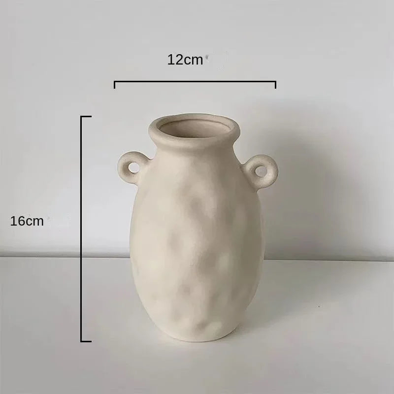 vase en céramique moderne pour fleurs séchées décoration intérieure