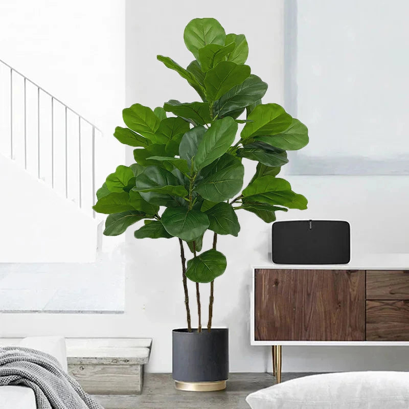 branche de ficus artificiel pour décoration intérieure et extérieure