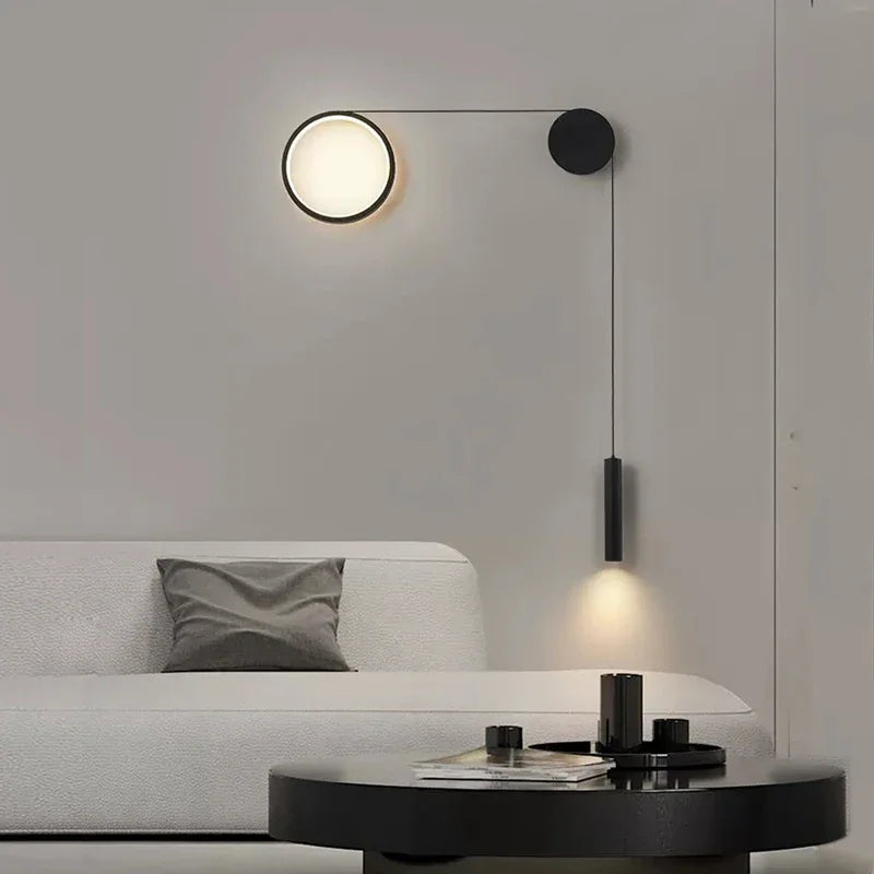 applique murale led moderne et simple pour intérieur