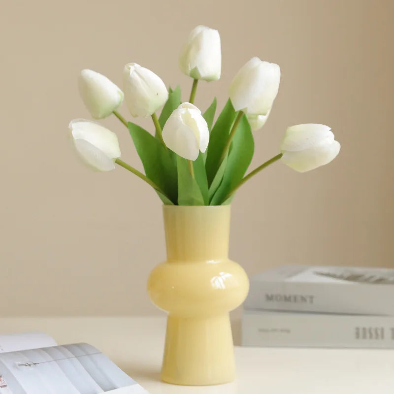 décoration de pâques tulipe en soie pour mariage et printemps