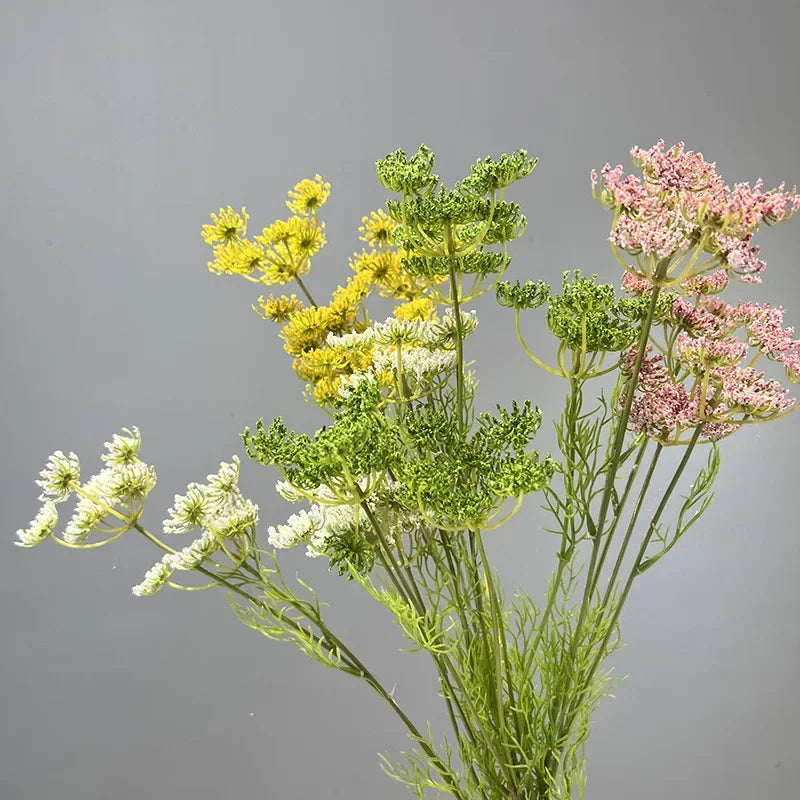 fleurs artificielles en soie pour décorations de mariage et événements