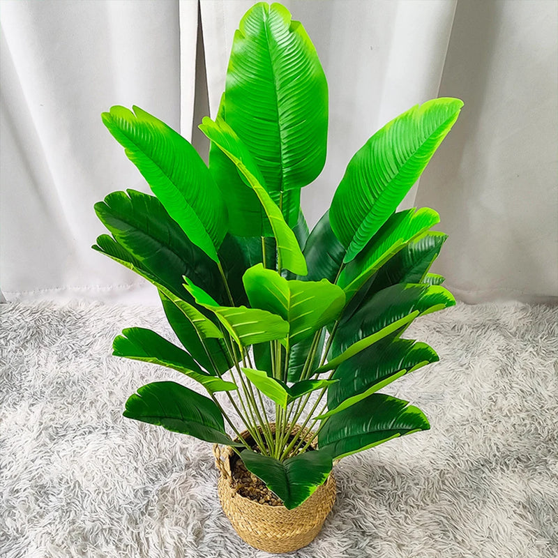 grande plante artificielle banane pour décoration intérieure et extérieure