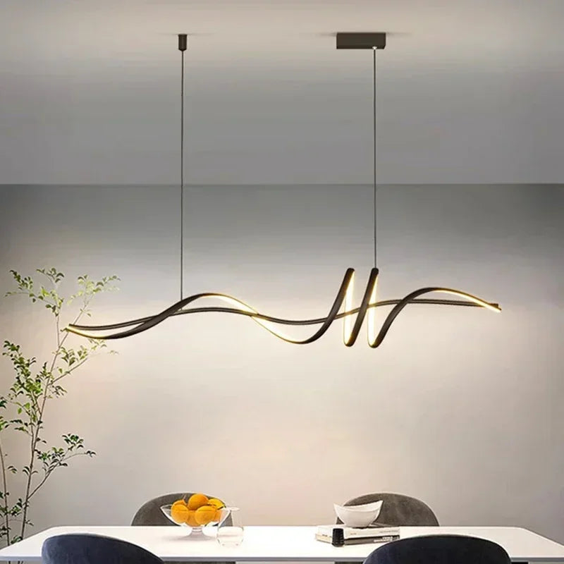 lustre moderne minimaliste élégant pour décoration intérieure