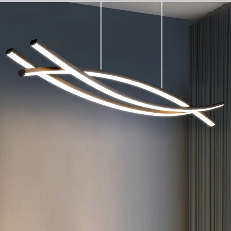 plafonnier led suspendu design moderne et simple décoratif