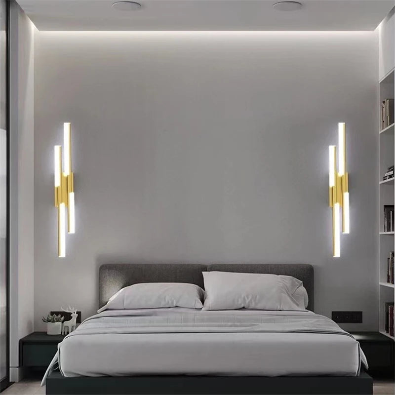 applique murale led de luxe simple et moderne pour hôtel