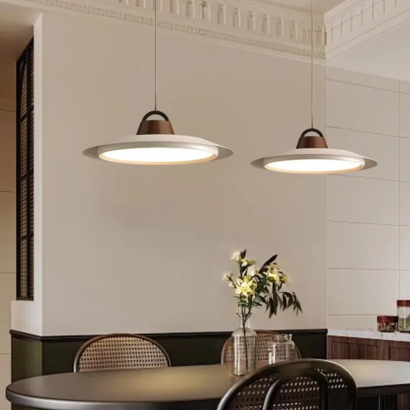 suspension design en forme de chapeau de pêcheur pour intérieur moderne