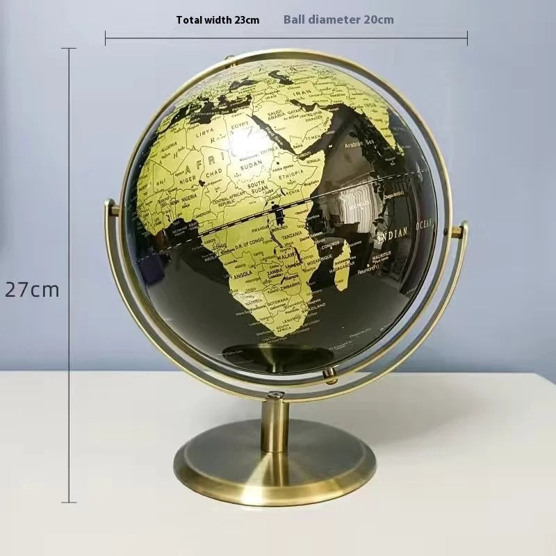 carte du globe rétro décoration éducative pour enfants et bureau