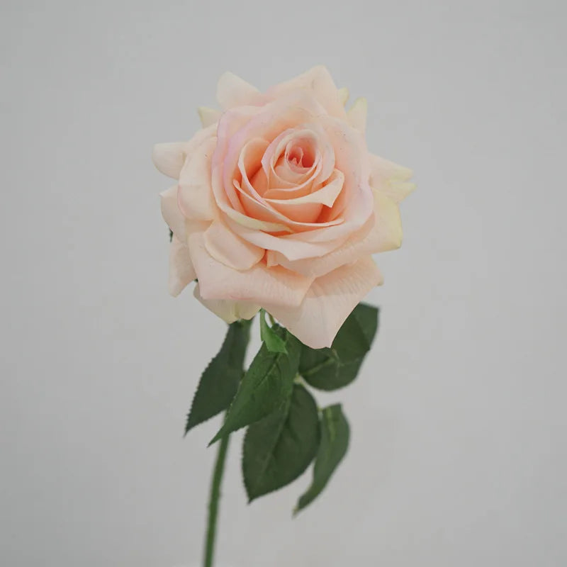 rose artificielle en latex pour décoration florale mariage et jardin