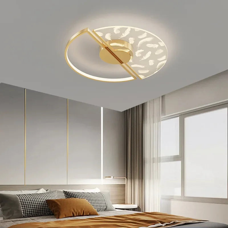 plafonnier led moderne pour intérieur décoratif luminaire