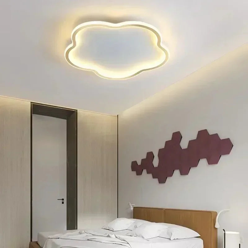 lustre moderne à leds pour décoration intérieure élégante