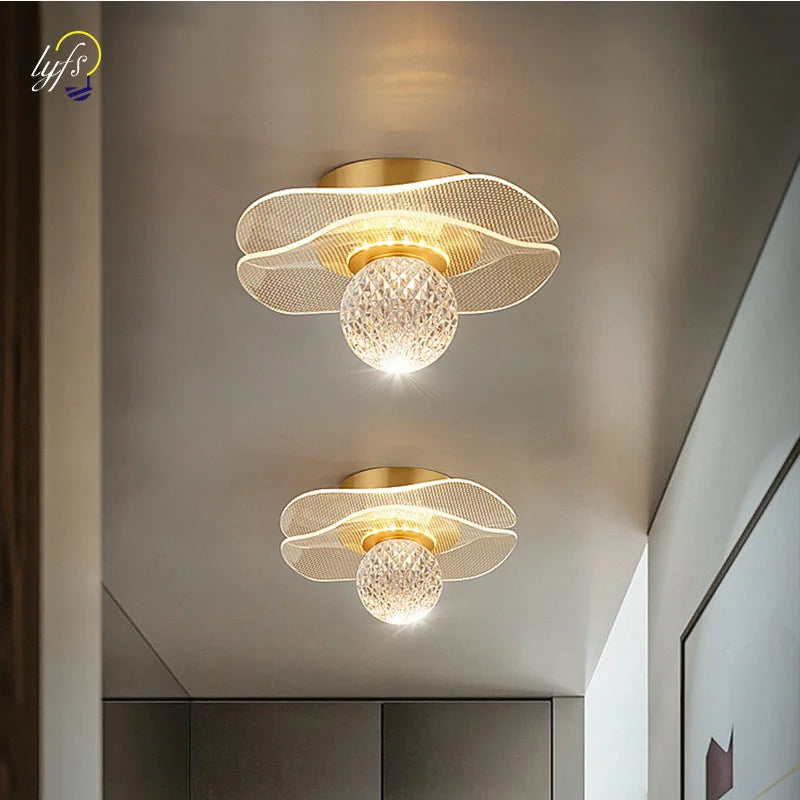 2023 New LED Ceiling Lamp Indoor Lighting For Home Decoretion Bedroom Dining Table Living Room Corridor Cloakroom Ceiling Light