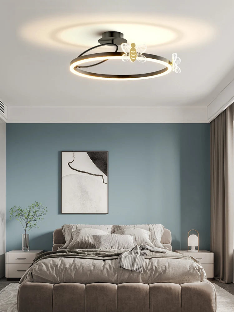 plafonnier led rond design pour éclairage intérieur moderne