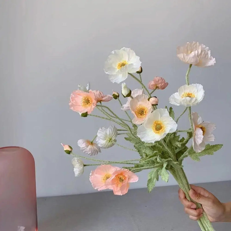 fleurs artificielles en soie pour décoration mariage et fêtes