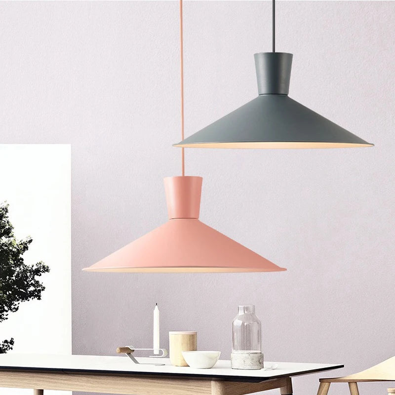 Modern Macarons Pendant Ceiling Lights, Nordic Designer Suspension Lamp for Kitchen Islands, Dining Tables, Bar Restaurant Decor