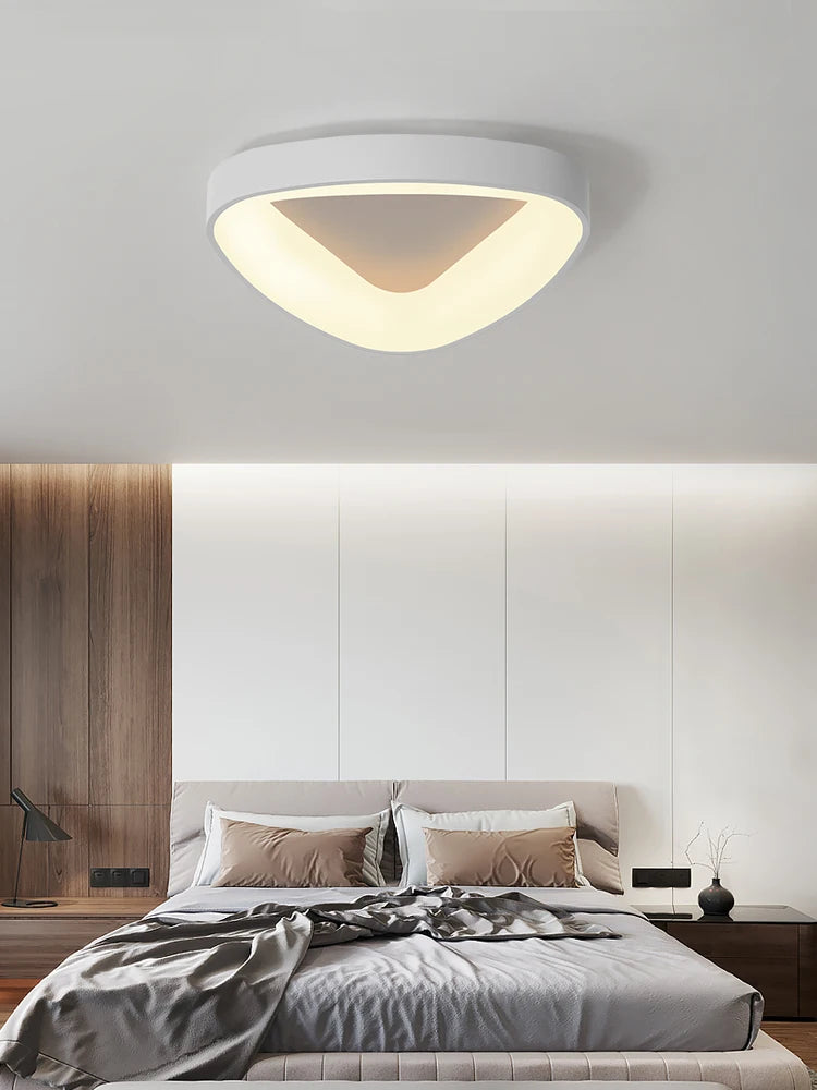 plafonnier nordique minimaliste design moderne en led rond