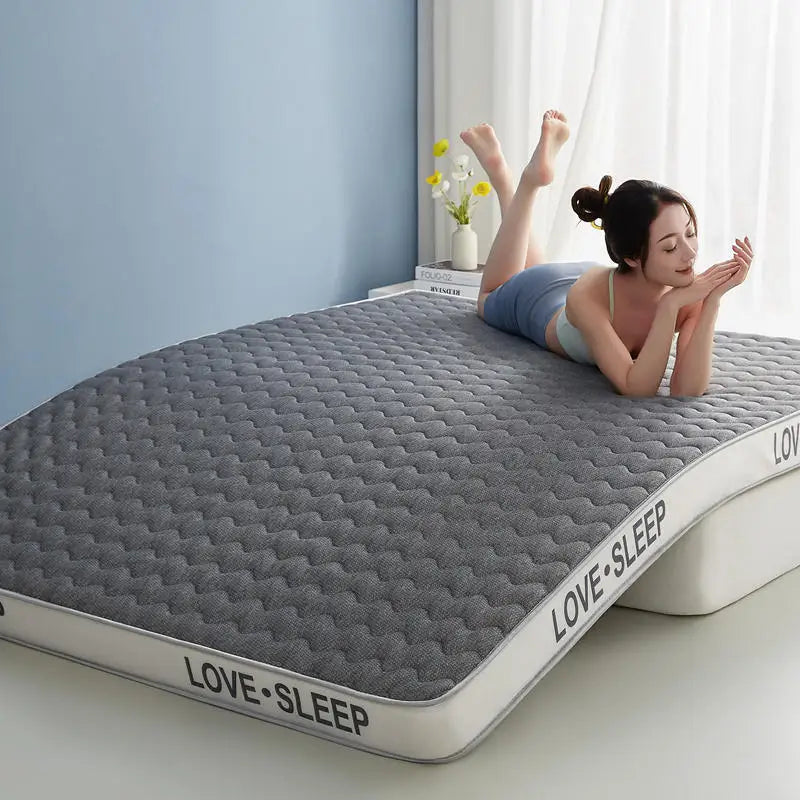 matelas en latex rembourré pour dortoir d'étudiants à mémoire de forme