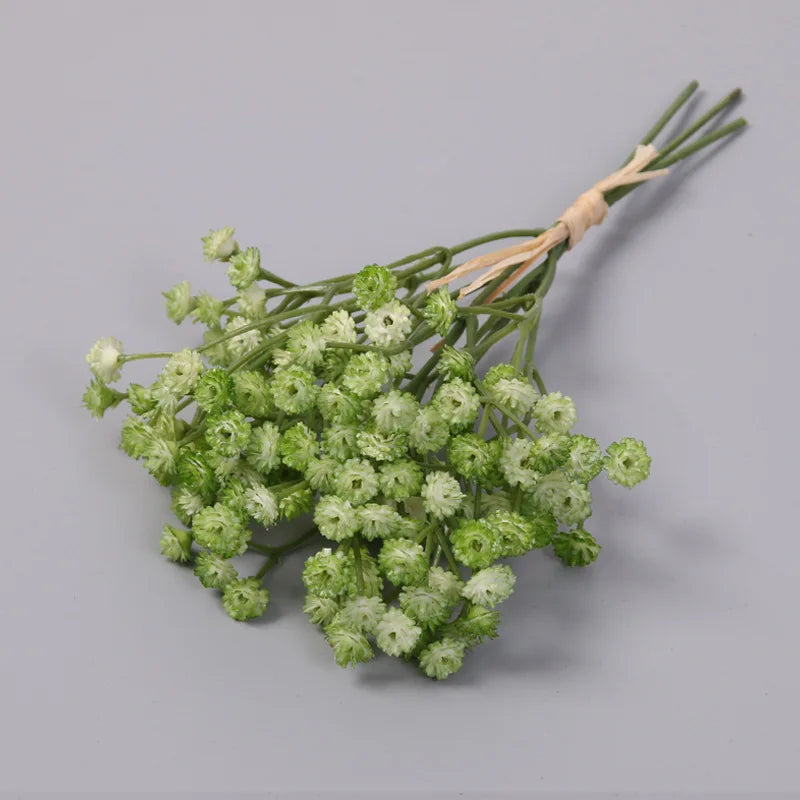 bouquet de gypsophile artificielle pour mariage et décoration intérieure