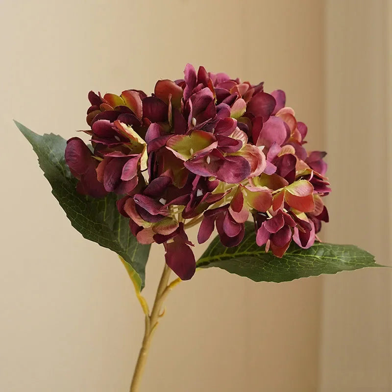 fleurs d'hortensia artificielles pour décoration élégante et durable