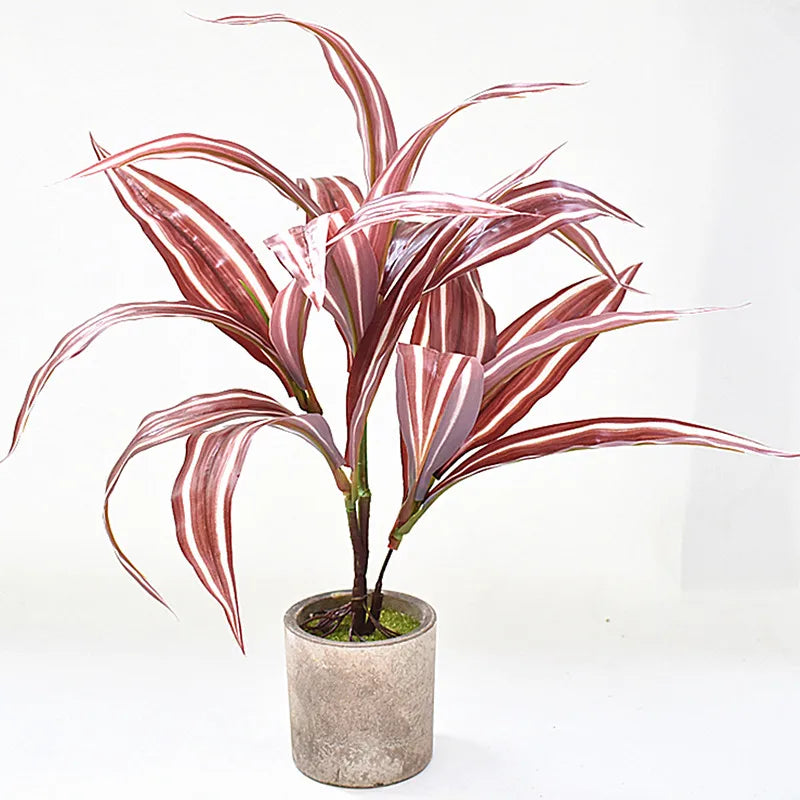 plante artificielle dracaena à trois fourches pour décoration intérieure