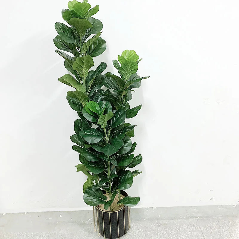 plante artificielle ficus lyrata pour décoration intérieure et extérieure