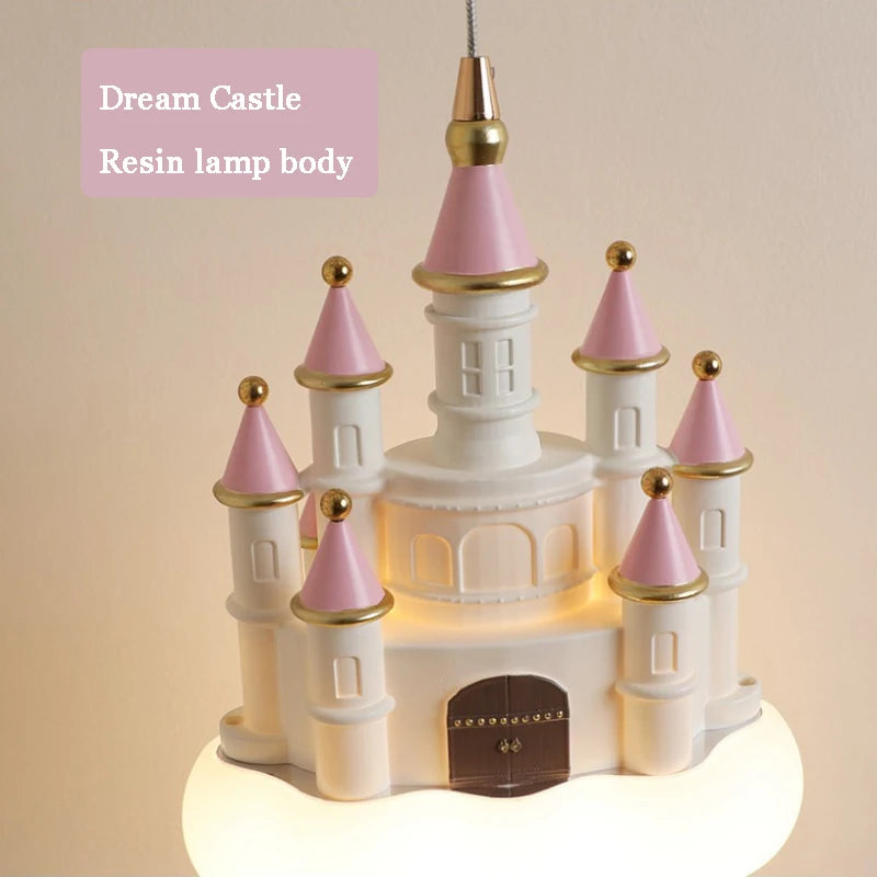 lustre romantique pour chambre d'enfant moderne et chaleureux