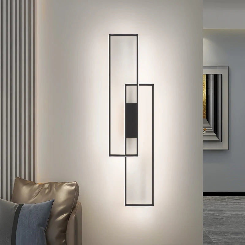 applique murale led minimaliste et moderne éclairage créatif