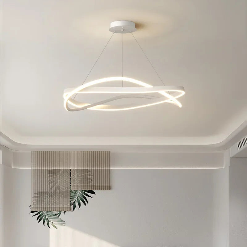 suspension LED au design moderne pour intérieur