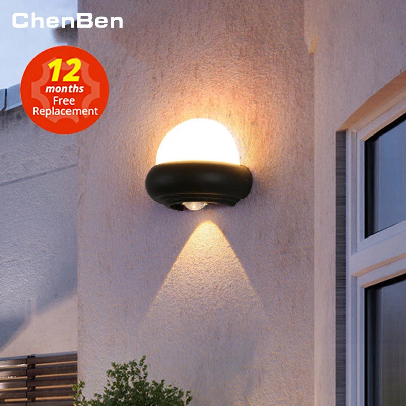 applique murale led moderne pour extérieur et jardin