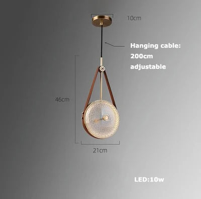 lustre moderne à LED pour un éclairage élégant et design