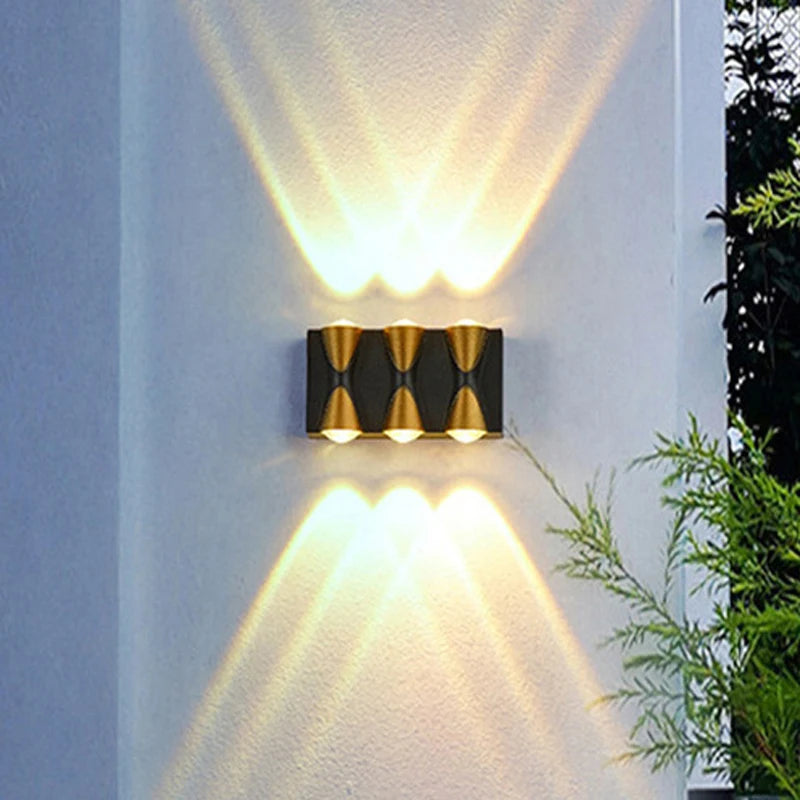 applique murale led télescopique pour décoration intérieure et extérieure