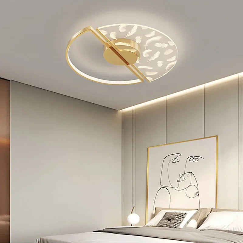 plafonnier led moderne pour intérieur décoratif luminaire